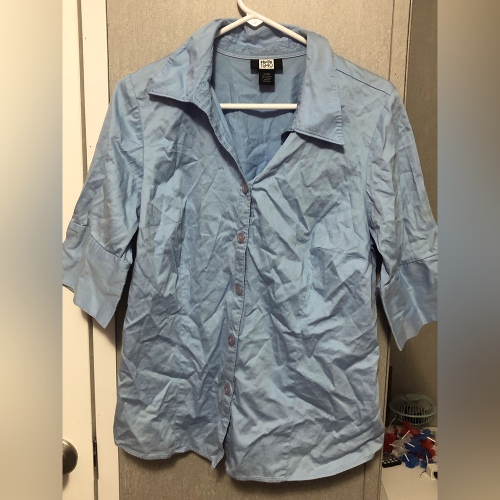 Button up top